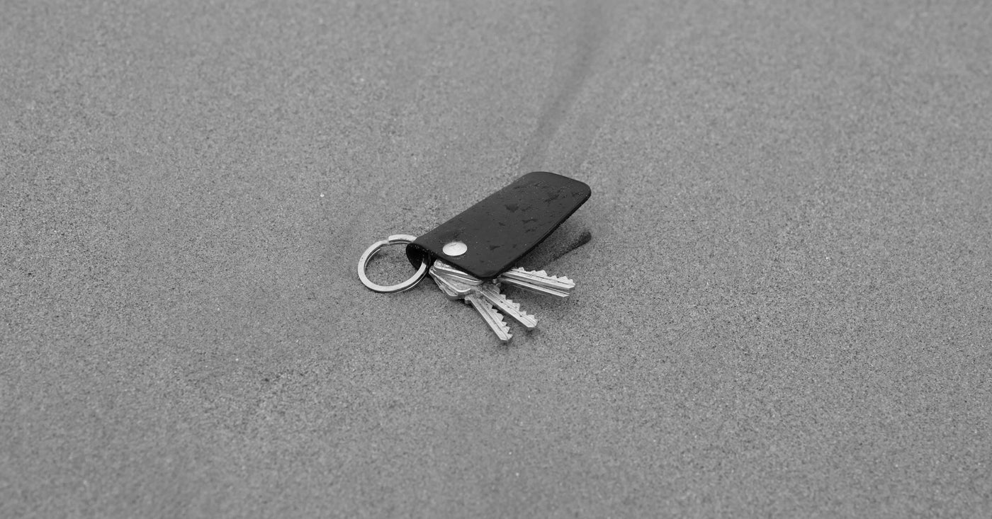 Premium leather key cover, Bellroy alternative for minimalists