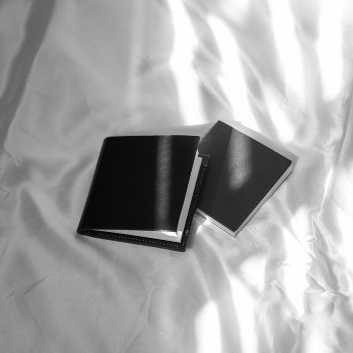 Obsidian Pocket Journal | Refillable Leather Journal