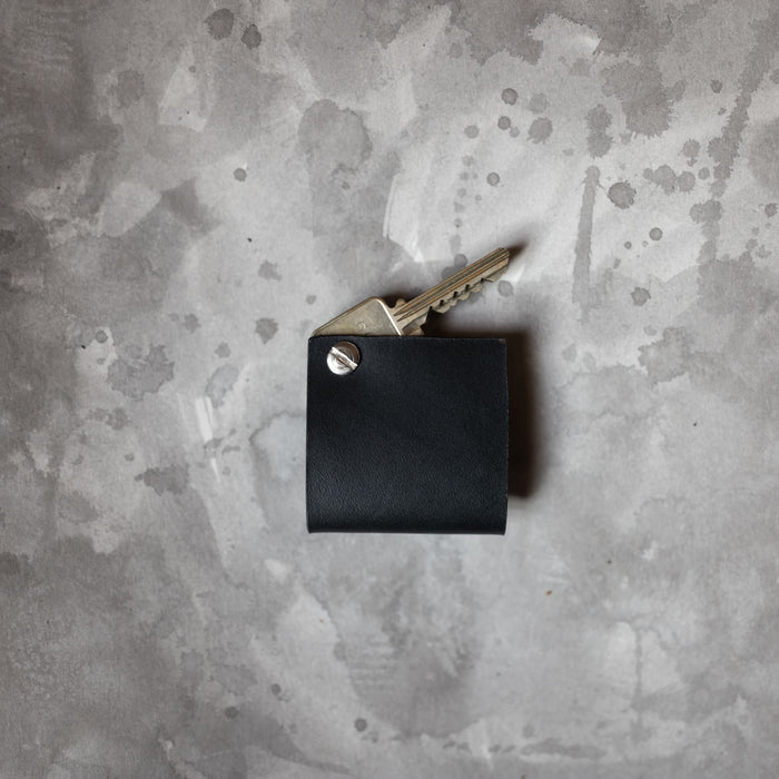 Obsidian Key Block | Leather Key Organizer