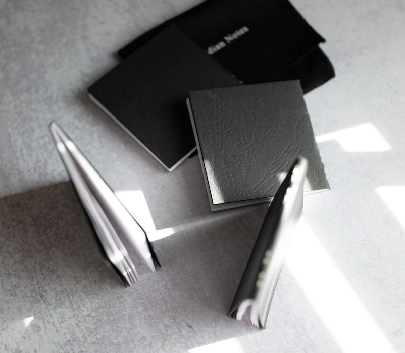 Obsidian Note | Textured square notebooks