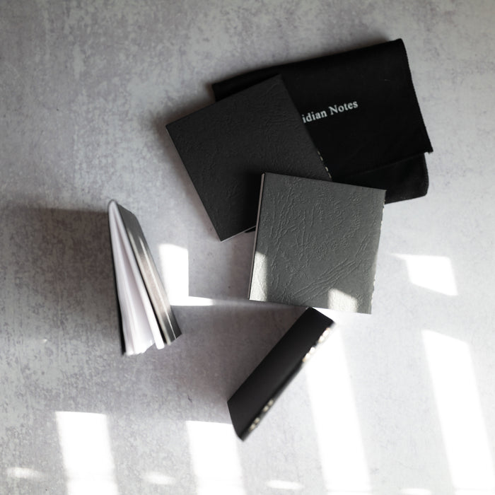 Obsidian Note | Textured square notebooks