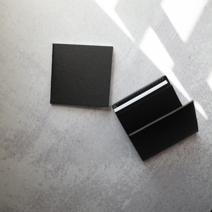 Everyday Pocket Notebook | Black Leather Notebook Cover